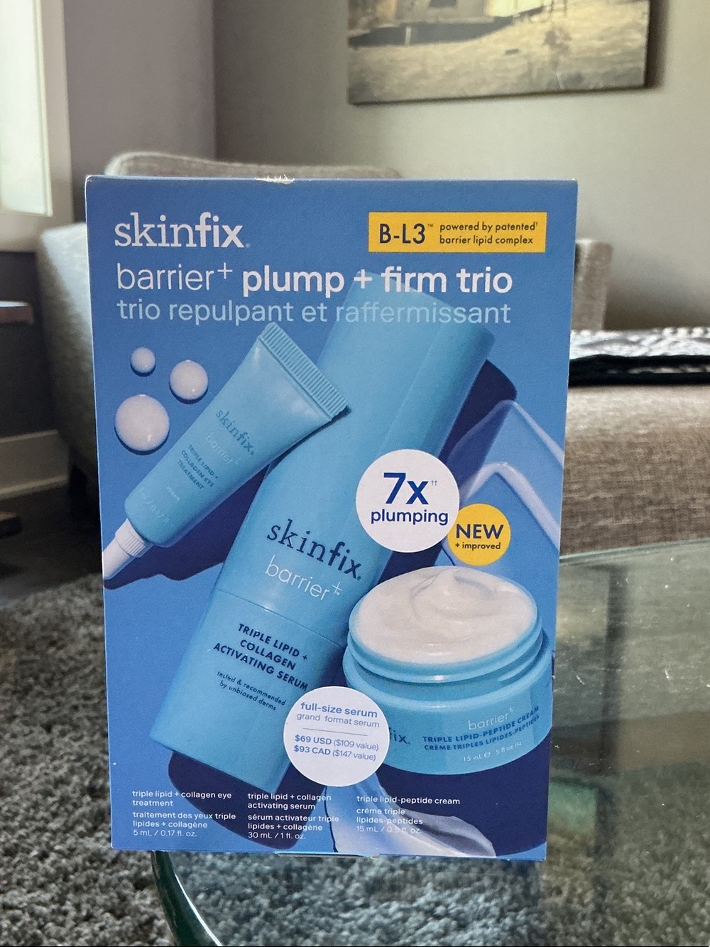 skinfix Barrier+ Plump + Firm Trio Moisturizer Set